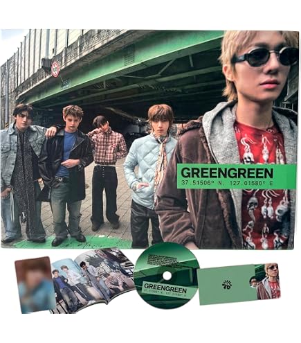 Amazon.com: (Dice Version) CORTIS GREENGREEN 2nd EP Album with